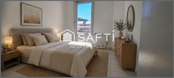 Appartement idéalement situé avec balcon et garage