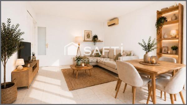 Appartement idéalement situé avec balcon et garage