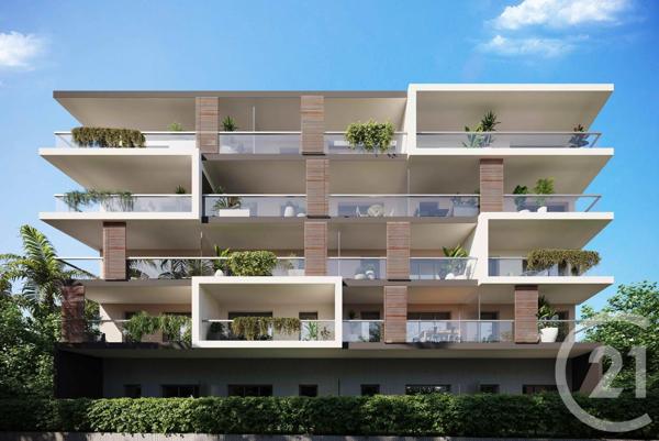 Appartement F3 à vendre  3 pièces - 63,23 m2 JUAN LES PINS - 06