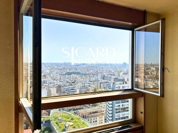 Studio vue panoramique Paris