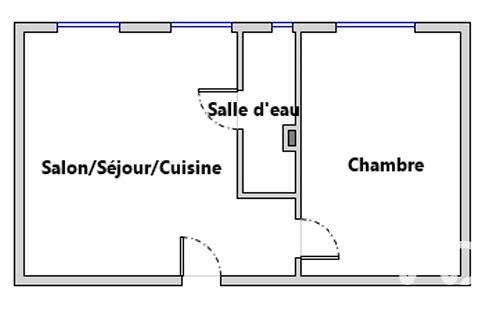 Appartement à vendre 2 pièces 28 m² Asnières-sur-Seine