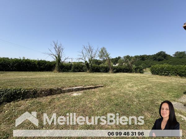 Maison à rénover 3 chambres, garage et jardin proche Jonzac