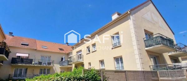 DUPLEX 96 m2 au sol T4 EN DERNIER ÉTAGE — 3 CHAMBRES, PARKING ET CAVE À SARTROUVILLE