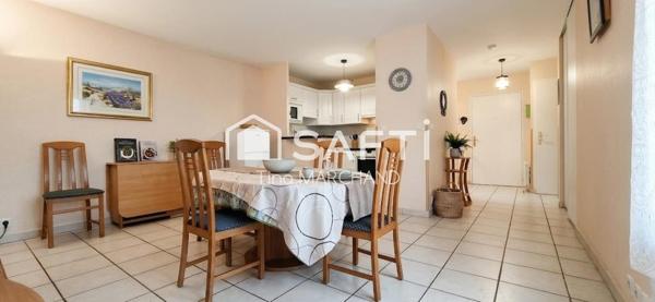 DUPLEX 96 m2 au sol T4 EN DERNIER ÉTAGE — 3 CHAMBRES, PARKING ET CAVE À SARTROUVILLE