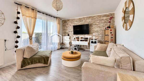 Duplex 80 m², rooftop, 3 chambres et 2 parkings