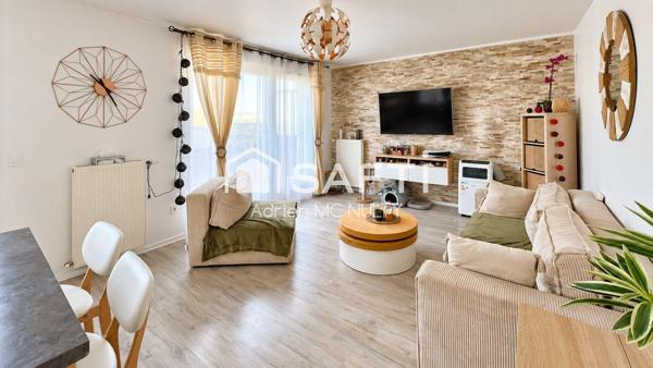 Duplex 80 m², rooftop, 3 chambres et 2 parkings