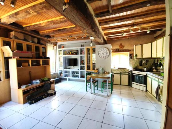 Maison de charme 3 chambres, avec magnifique jardin et son bassin d'agrément ! Vie de plain-pied possible.