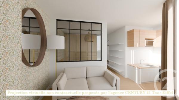 Appartement Studio à vendre  1 pièce - 21,90 m2 PARIS - 75007