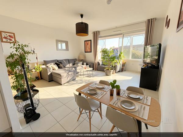 Appartement Nantes 2 pièces 48.58 m2, Nantes 44200