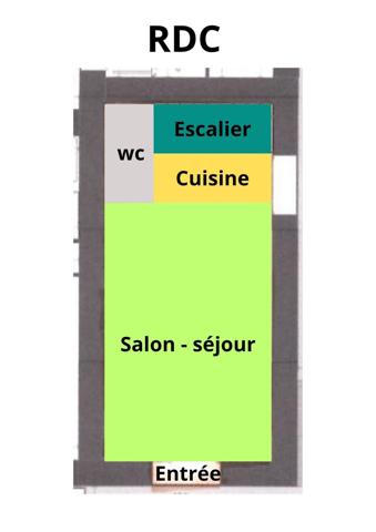 Appartement 2 pièces - 57 m² Exclusivité