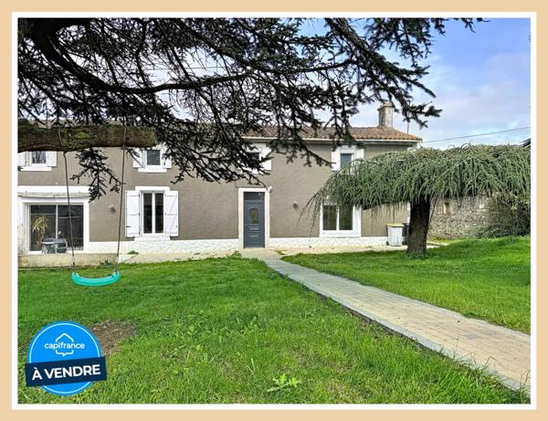 Maison à vendre 6 pièces proche de SAINT MAIXENT L'ECOLE (79)