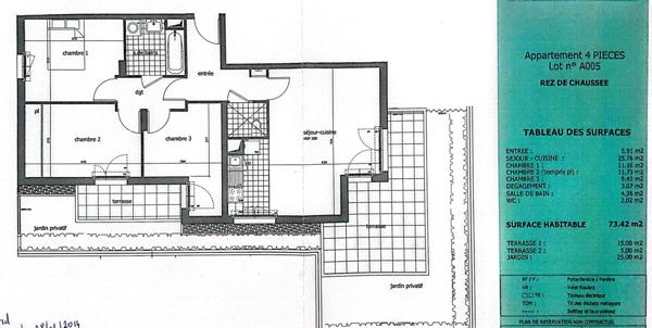 Appartement à NOISY LE SEC (93130)