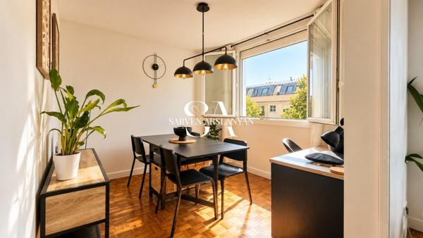 Appartement 4 pièces, 3 chambres. Proche écoles et commerces. RER D à moins de 10 min à pied.