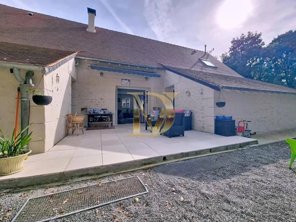 Saint-Georges-sur-Cher – Longère Authentique & Contemporaine