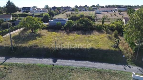 TERRAIN À BÂTIR 950 M² – TARGÉ – LIBRE DE CONSTRUCTEUR – BELLE VUE SUR CHÂTELLERAULT
