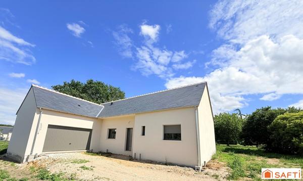 Maison plain pied 2025 sur terrain de 1650m2