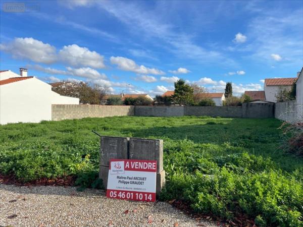 Terrain à Batir à vendre à Lagord en Charente-Maritime (17140), ref : CH 475