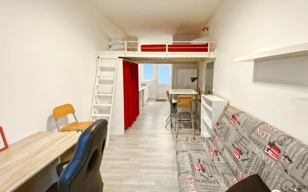 Appartement à vendre    1 pièce • 22,09 m2 Lorient