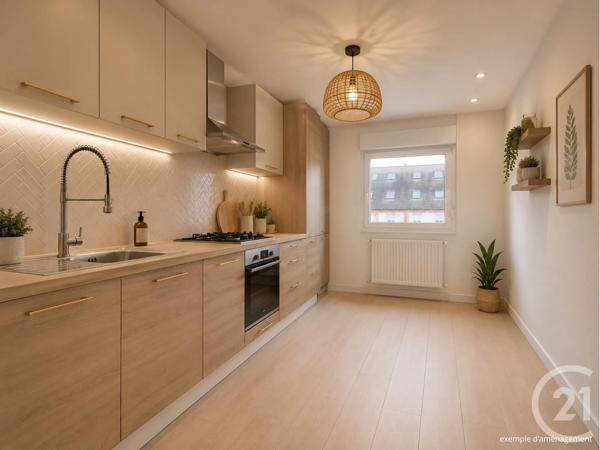 Appartement F3 à vendre  3 pièces - 67 m 2   HAGUENAU  - 67