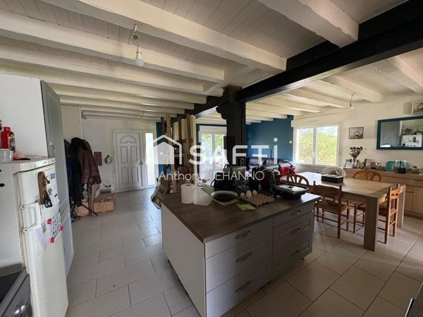 Maison de 102 m² de plain-pied, potentiel exceptionnel !