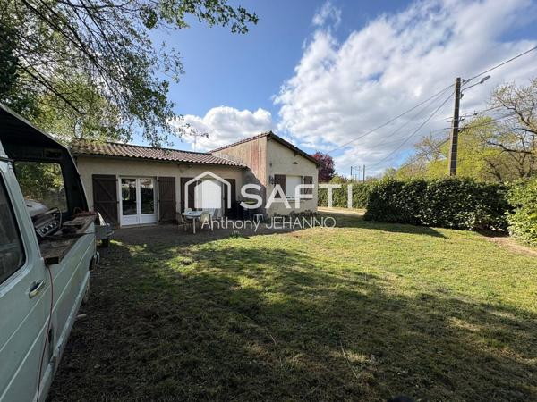 Maison de 102 m² de plain-pied, potentiel exceptionnel !