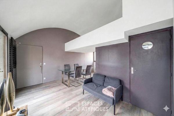 Type loft au dernier étage avec terrasse