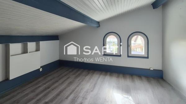 Maison familiale avec 4 chambre et un grand jardin