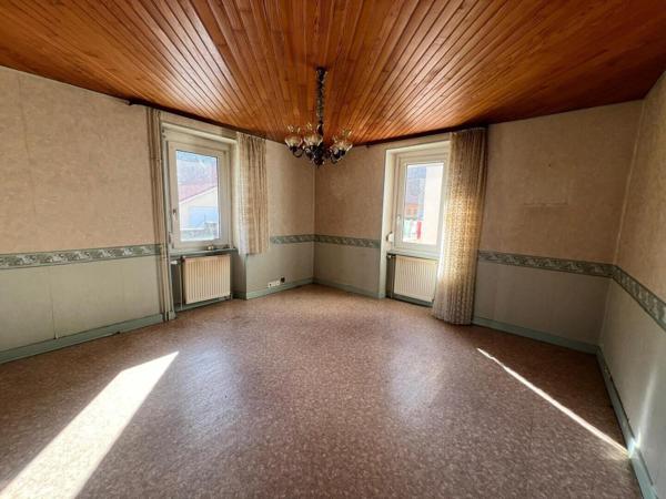 Maison 4 pièces – 70 m² – Terrain 414 m² – Saulxures-sur-Moselotte 114 000 €