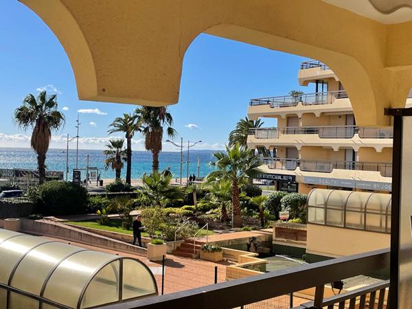 Frejus Plage Studio Cabine avec Vue Mer et Garage