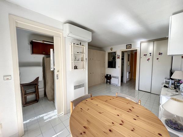 Frejus Plage Studio Cabine avec Vue Mer et Garage