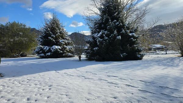 Terrain plat ensoleillé