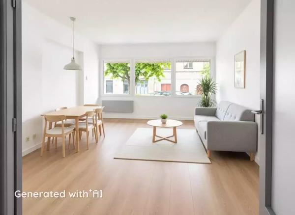 À louer – Appartement 2 chambres avec extérieur – La Madeleine Centre