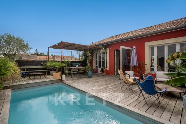 Bordeaux Nansouty, Rare : maison-loft de 255 m² avec toit-terrasse et piscine intégrée