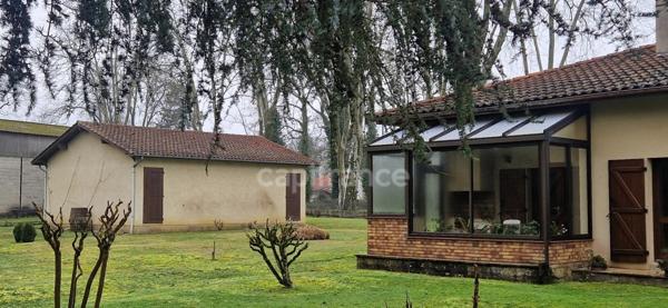 Dpt Landes (40), à vendre LABASTIDE D'ARMAGNAC maison P4 - Terrain de 2592