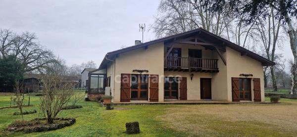 Dpt Landes (40), à vendre LABASTIDE D'ARMAGNAC maison P4 - Terrain de 2592