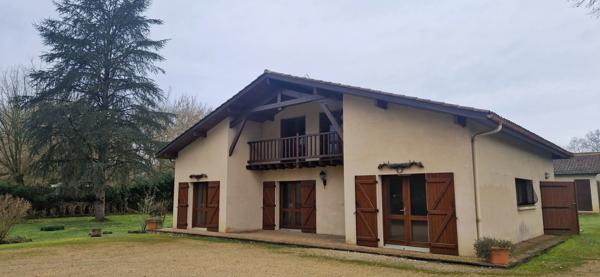 Dpt Landes (40), à vendre LABASTIDE D'ARMAGNAC maison P4 - Terrain de 2592