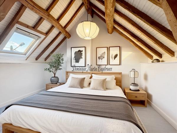 SAINT PATERNE RACAN (37) Maison à vendre 3 pièces- 59m²- jardin- parking couvert