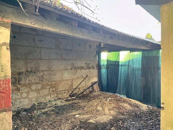 SAINT PATERNE RACAN (37) Maison à vendre 3 pièces- 59m²- jardin- parking couvert