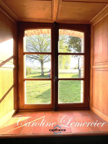 Dpt Sarthe (72), à vendre proche de Connerré FERMETTE en campagne 294 m² habitables , 6 chambres , terrain de 1500 M²
