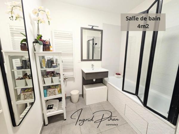 Apt T3 BIS - 72m2 + BALCON + PARKING - COEUR DE VILLE - BEZONS (95)