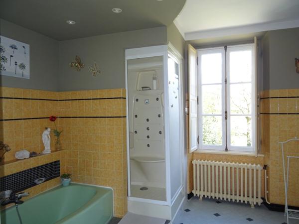 A SAINT HILAIRE LES PLACES PROCHE DE NEXON EN HAUTE VIENNE MAGNIFIQUE MANOIR DU 17EME DE 280 M² HABITABLES SUR 17862 M² DE TERRAIN AVEC UN ETANG DE 6000 M² ET PISCINE