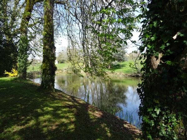 A SAINT HILAIRE LES PLACES PROCHE DE NEXON EN HAUTE VIENNE MAGNIFIQUE MANOIR DU 17EME DE 280 M² HABITABLES SUR 17862 M² DE TERRAIN AVEC UN ETANG DE 6000 M² ET PISCINE