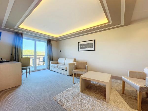 Appartement meublé T2 de 36 m2 + Terrasse en résidence de tourisme avec piscine. Destiné à la location saisonnière.