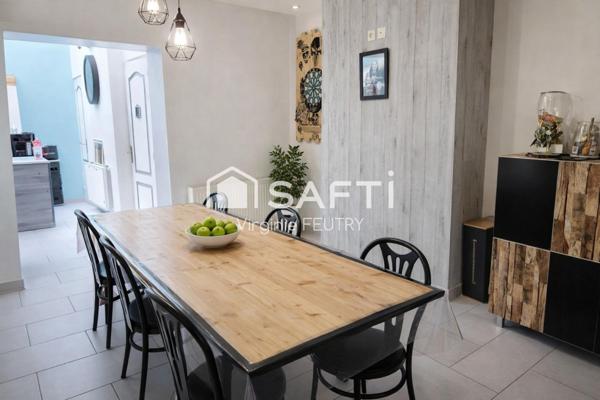 Charmante maison de ville 76m² cours privative et fort potentiel