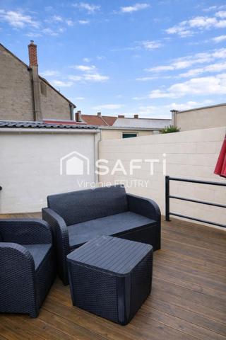 Charmante maison de ville 76m² cours privative et fort potentiel