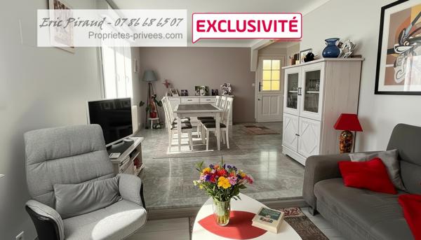 EN EXCLUSIVITÉ - GUÉRANDE CENTRE À PIED - MAISON FAMILIALE avec JARDIN et GARAGE