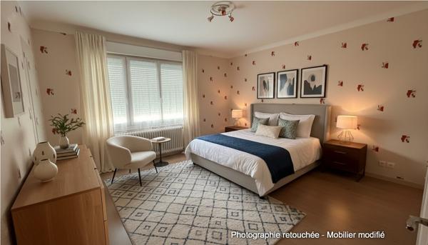 EN EXCLUSIVITÉ - GUÉRANDE CENTRE À PIED - MAISON FAMILIALE avec JARDIN et GARAGE
