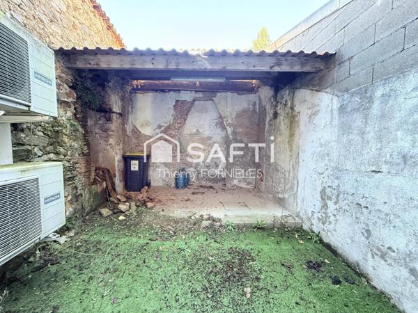 Maison de ville avec courette