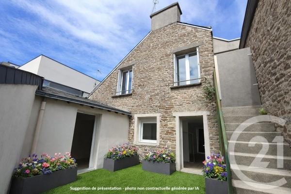 Appartement F3 à vendre  3 pièces - 65 m 2   VANNES  - 56