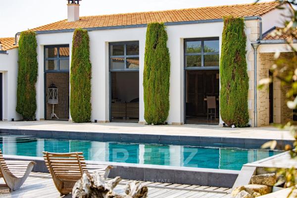Villa d’exception à Dolus d’Oléron, 6 chambres et piscine à quelques pas des plages